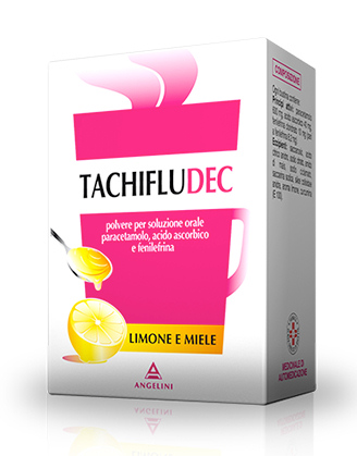 TACHIFLUDEC 10 bustine Gusto MIELE LIMONE