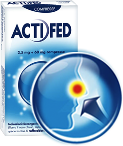 ACTIFED 12 Compresse 2,5MG+60MG