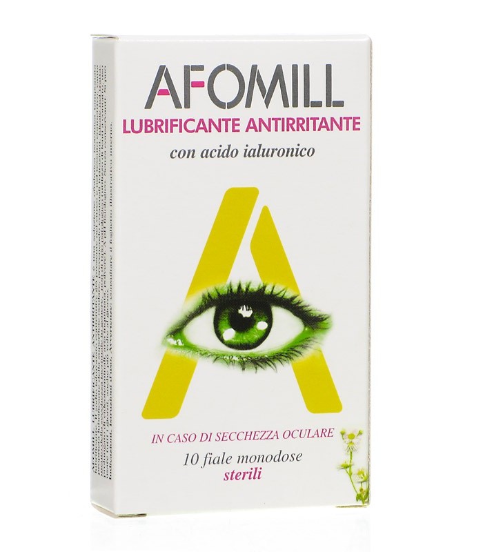 AFOMILL Umettante Lubrificante 10 Flaconcini
