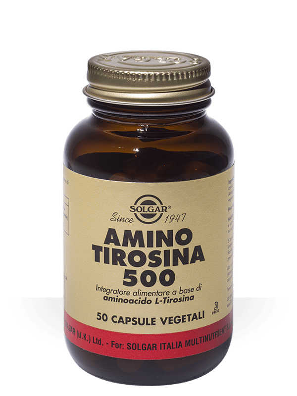 AMINO TIROSINA 500 50 capsule vegetali
