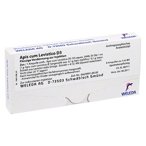 APIS CUM Levistico D3 8 fiale da 1ml