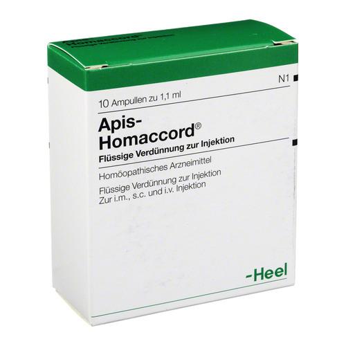 APIS Homaccord 10 Fiale 1,1ml HEEL