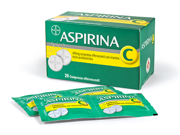 ASPIRINA C 20 compresse Effervescenti 400+240MG