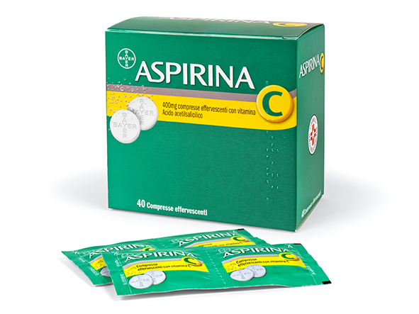 ASPIRINA C 40 compresse effervescenti 400+240MG