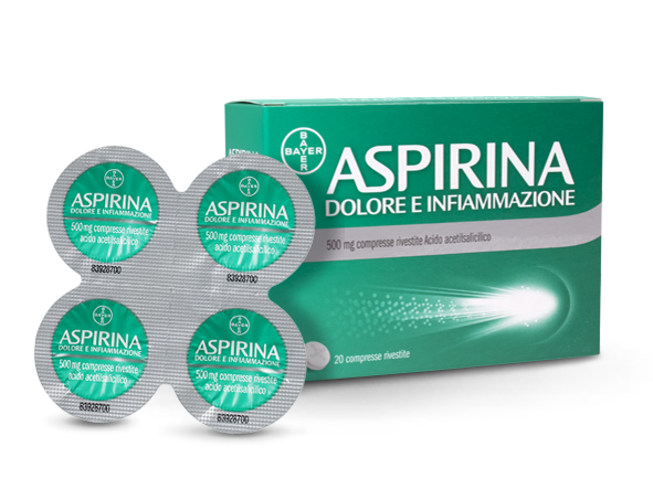ASPIRINA Dolore Infiammazione 8 compresse 500mg