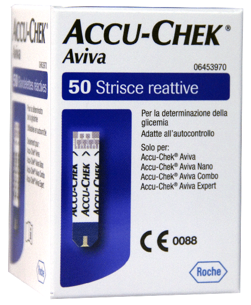 Accuchek Aviva 50 Strisce