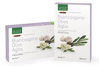 Biancospino - Olivo - Aglio 20 ampolle 15ml