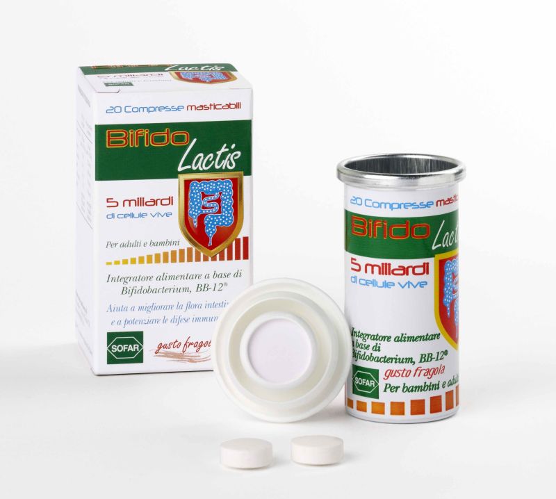 Bifidolactis compresse masticabili