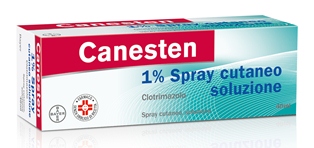 CANESTEN Spray Cutaneo 40ml 1%