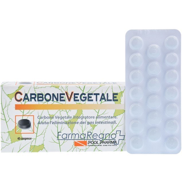 CARBONE VEGETALE 40 compresse