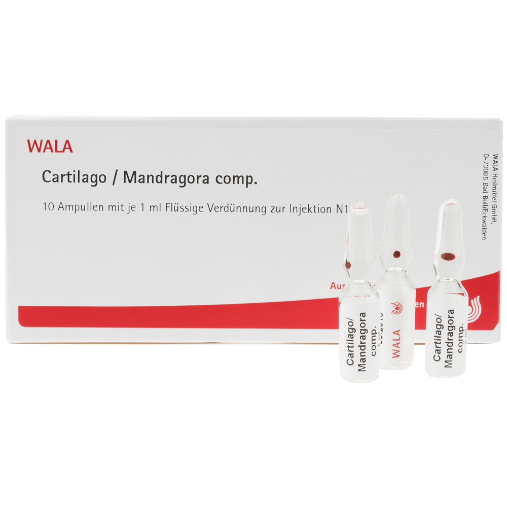 CARTILAGO MANDRAGORA 10 Fiale WALA