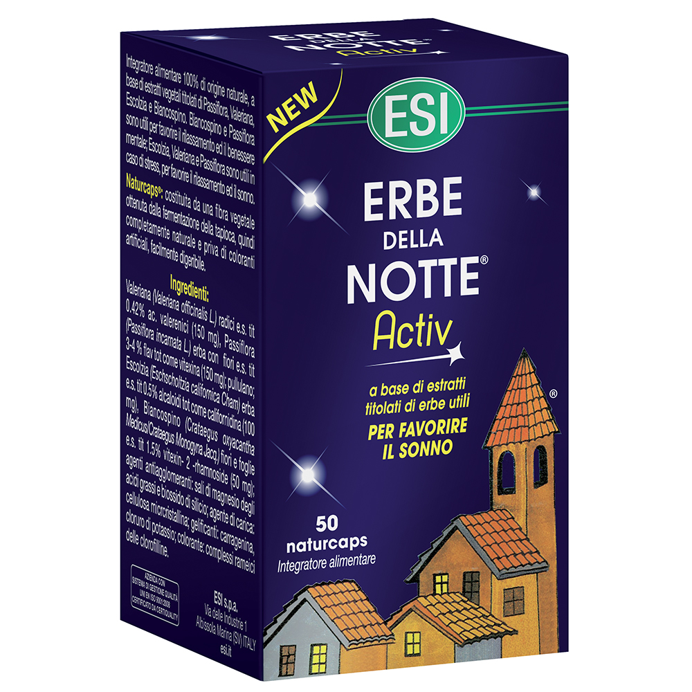 ERBE DELLA NOTTE ACTIVE 50 capsule