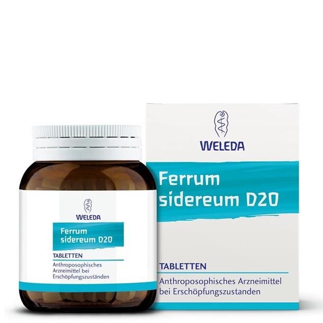 Ferrum sidereum D20 80 compresse