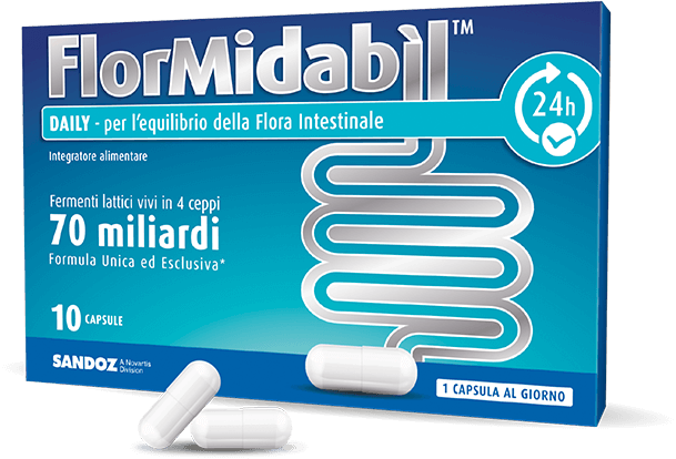 FLORMIDABIL DAILY 10 capsule