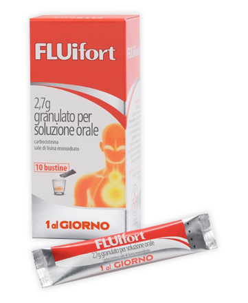 FLUIFORT 10 Bustine Granulato 2,7G