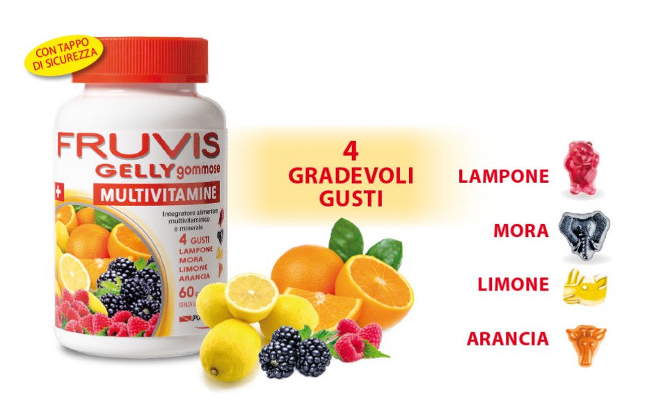 FRUVIS GELLY GOMMOSE 60 gelatine