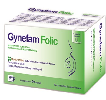 GYNEFAM FOLIC 90 capsule molli