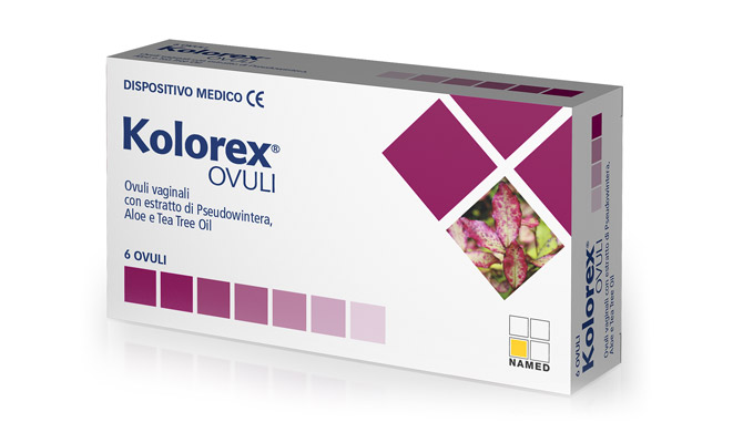 KOLOREX Ovuli Vaginali 6 Pezzi 2G