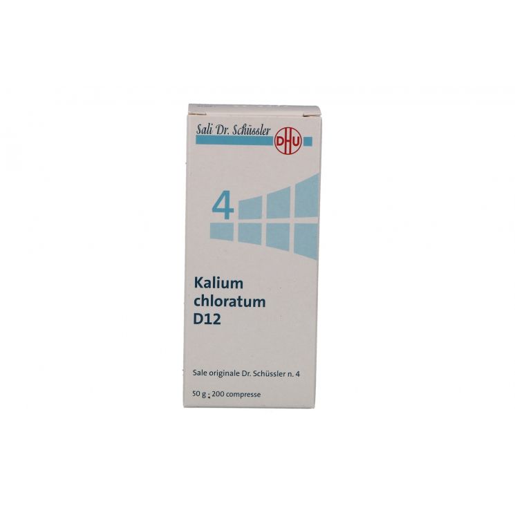 Kalium chloratum 4 Schuss 12DH 50g