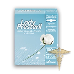LADY PRESTERIL Pocket Giorno Con Ali 10 pezzi