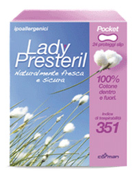 LADY PRESTERIL Pocket Proteggislip 24 pezzi