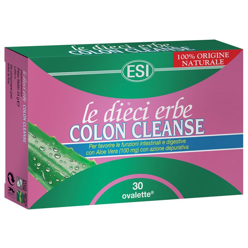 LE DIECI ERBE Colon Cleanse 30 ovalette