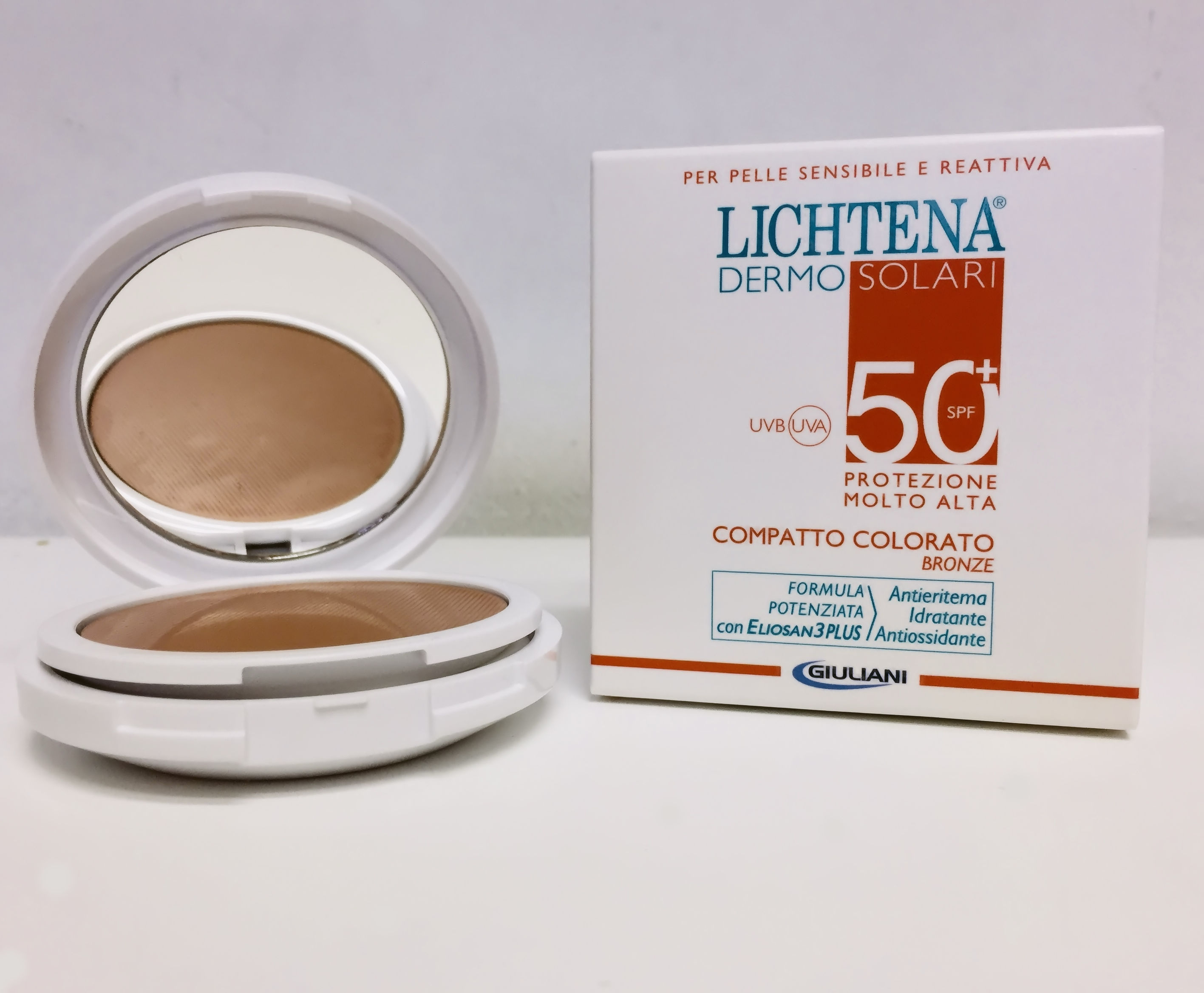 LICHTENA Sole Compatto 50+ AMBRA