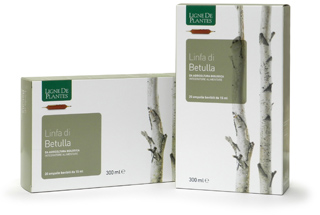 LINFA DI BETULLA BIO 20 ampolle 15ml