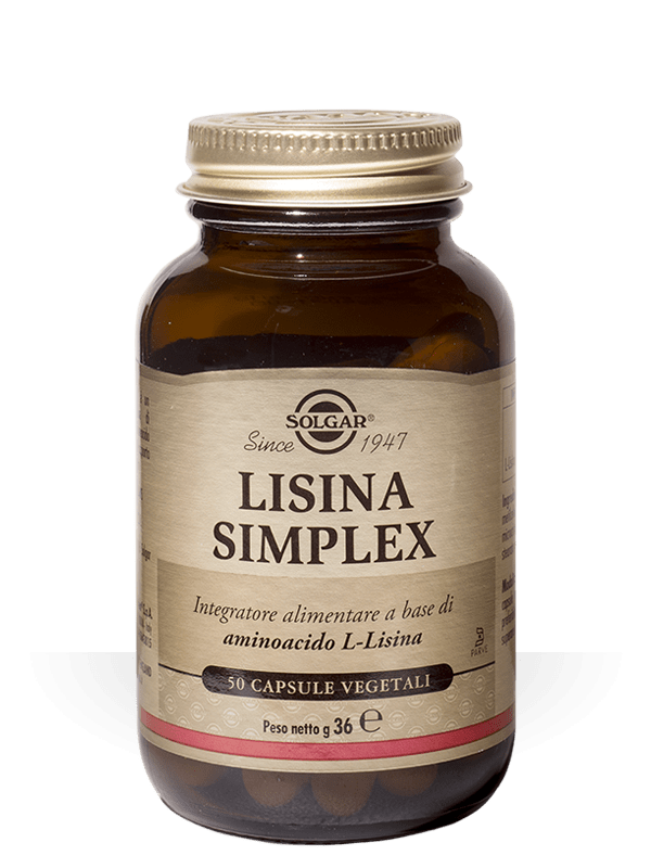Lisina Simplex 50 capsule vegetali