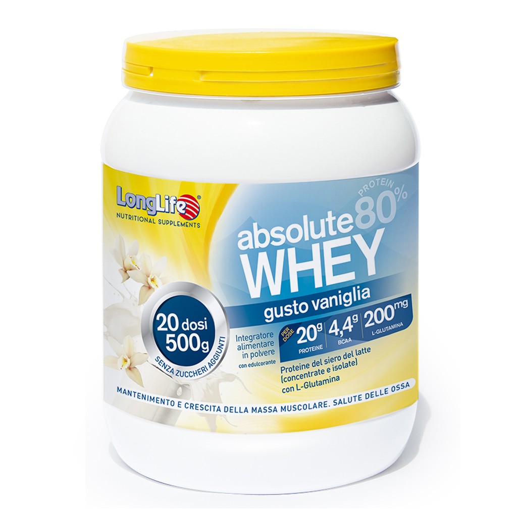 LONGLIFE Absolute Whey Vaniglia 500g