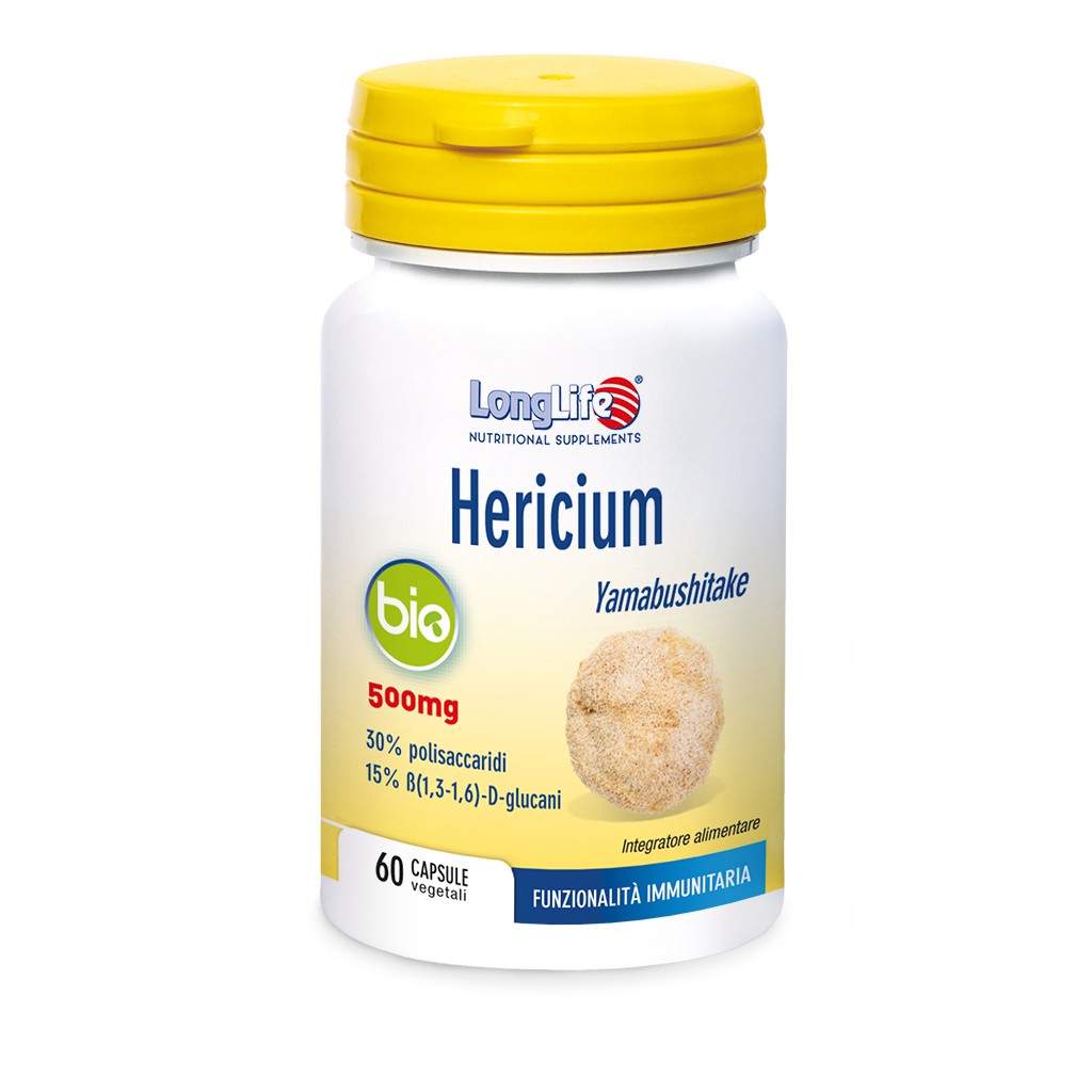 LONGLIFE HERICIUM BIO 60 capsule
