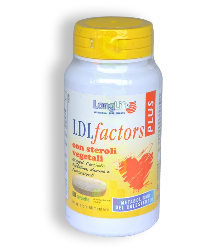 LONGLIFE LDL Factors Plus 60 tavolette