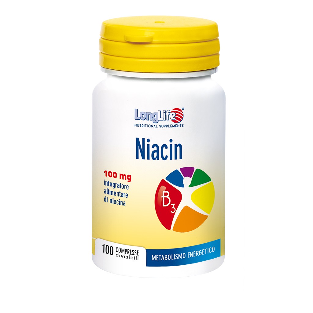 LONGLIFE NIACIN 100mg 100 Compresse