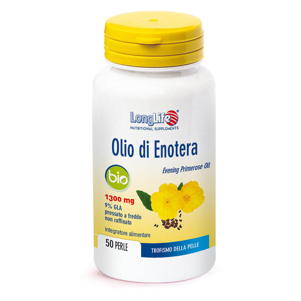 LONGLIFE Olio Enotera 1300mg 50 perle