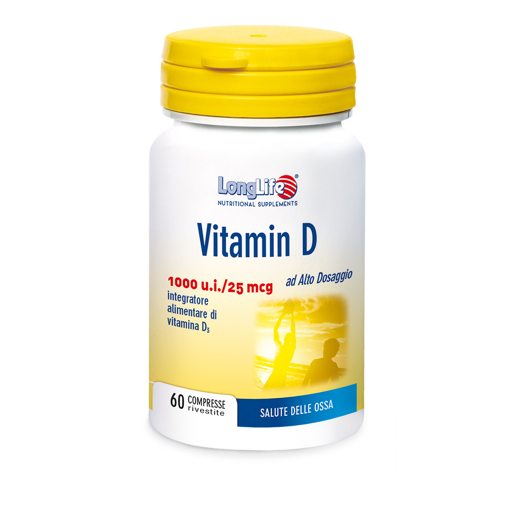 LONGLIFE Vitamin D 4000ui 60 compresse