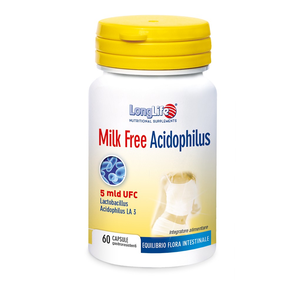 Longlife Milk Free Acidophilus 60 capsule