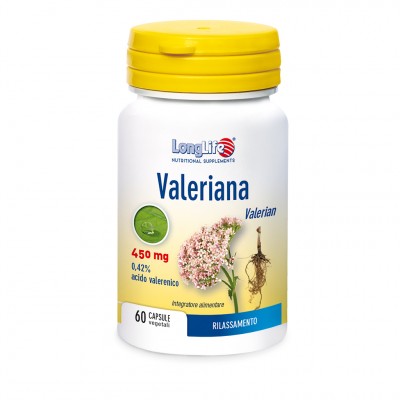 Longlife Valeriana 500mg