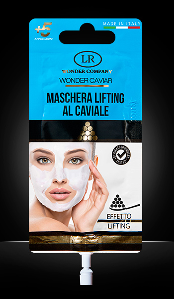 MASCHERA VISO AL CAVIALE 5 applicazioni