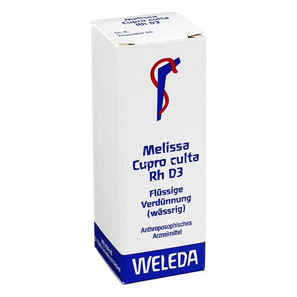 Melissa cupro culta Rh D3 20ml Gocce