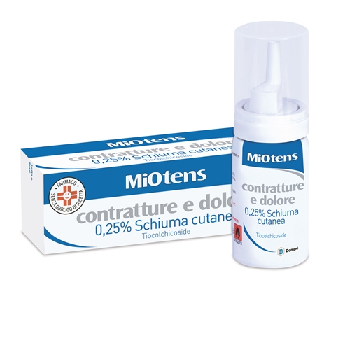 MIOTENS Contratture e Dolori Schiuma 0.25%