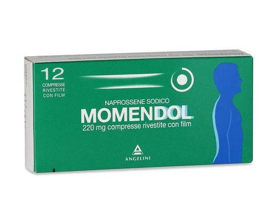 MOMENDOL 12 compresse rivestite 220ml