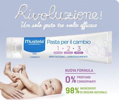 Mustela Pasta Cambio 123 100ml