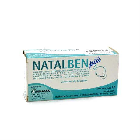 NATALBEN PIU' 30 capsule molli