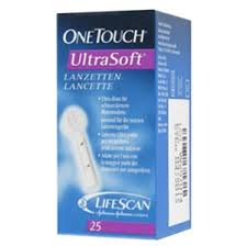 ONETOUCH ULTRASOFT 25 lancette