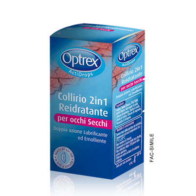 OPTREX ACTIDROPS 2in1 Reidratante 1pz