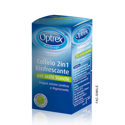 OPTREX ACTIDROPS 2in1 Rinfrescante 1pz