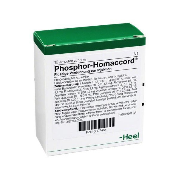 PHOSPHORICUM Acidum Homaccord 10 fiale HEEL