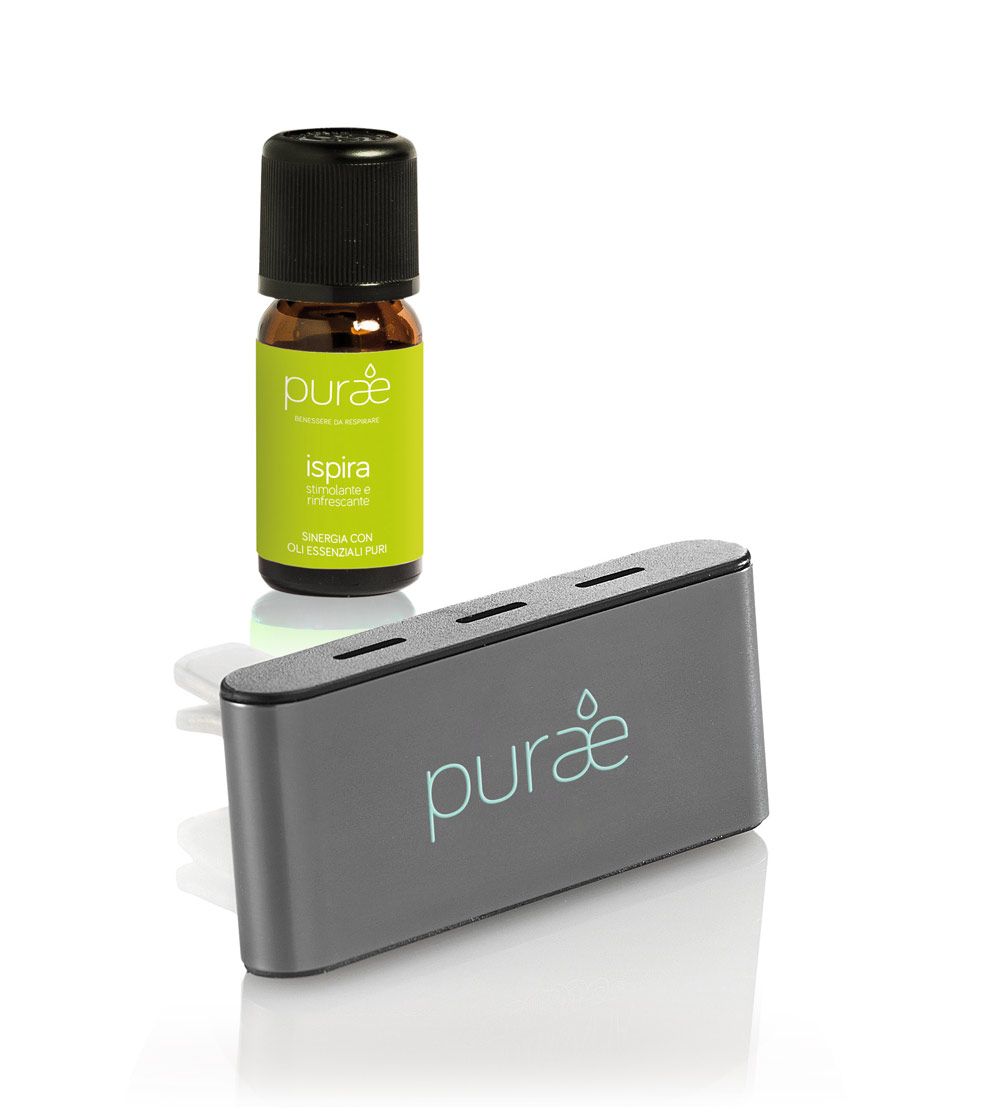 PURAE Diffusore AUTO GRIGIO ISPIRA