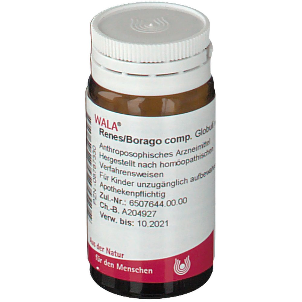 RENES BORAGO compositum Globuli WALA