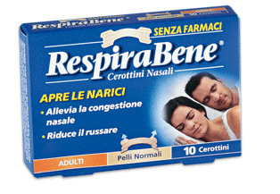 RESPIRABENE Cerotto Nasale Classico 10
